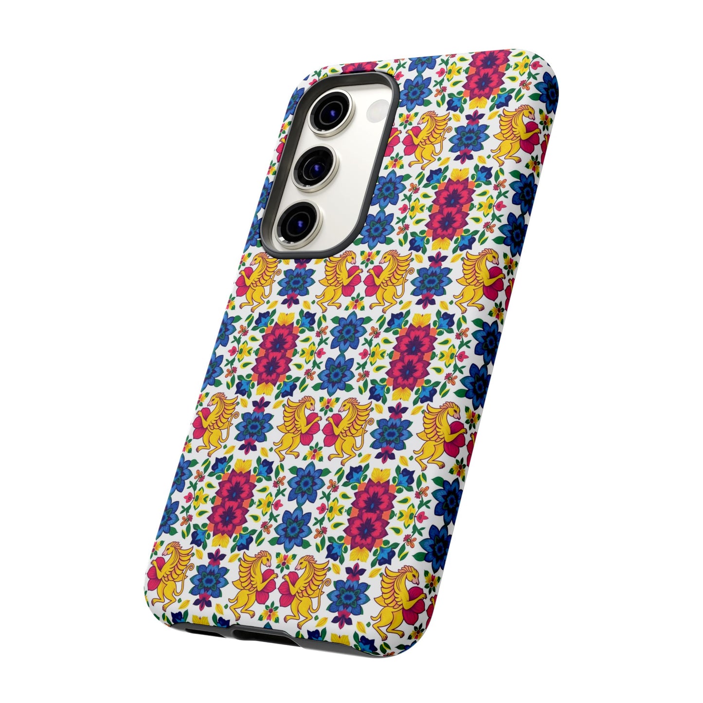 Tough Cases, Gemini, Zodiac, Flower Pattern