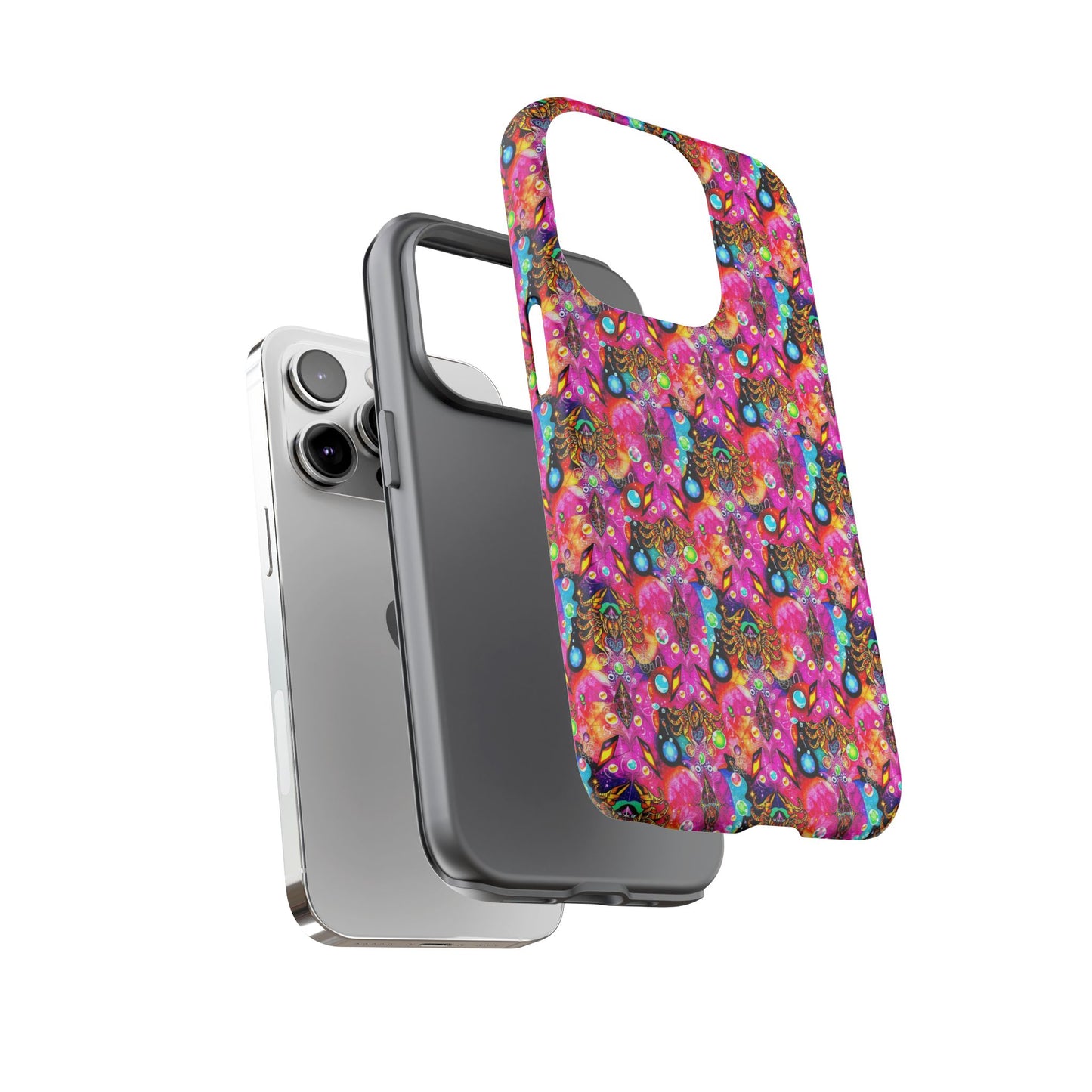 Tough Cases, Scorpio, Zodiac v1, Bubble Pattern