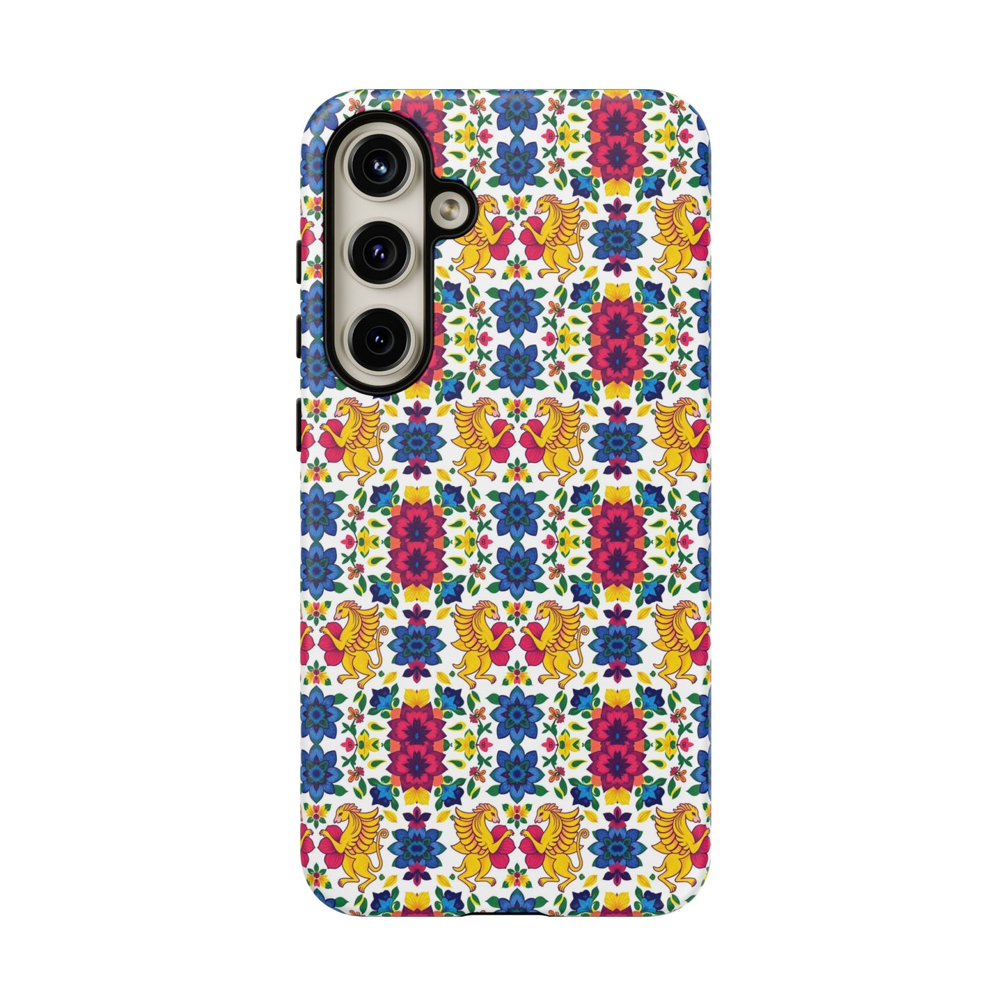 Tough Cases, Gemini, Zodiac, Flower Pattern