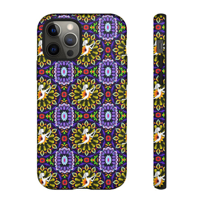 Tough Cases, Sagittarius, Zodiac v1, Flower Pattern
