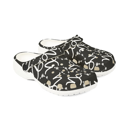 EVA Foam Rubber Shoes (AOP), Material 100% EVA, Capricorn Zodiac Design