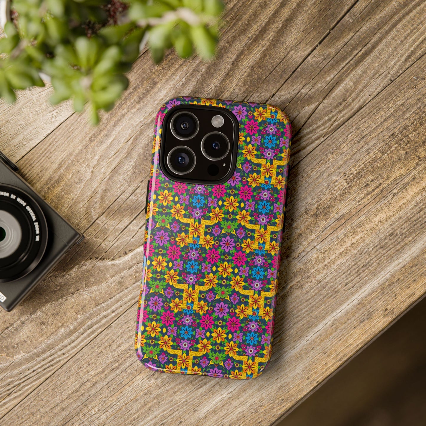 Tough Cases, Gemini, Zodiac v3, Flower Pattern