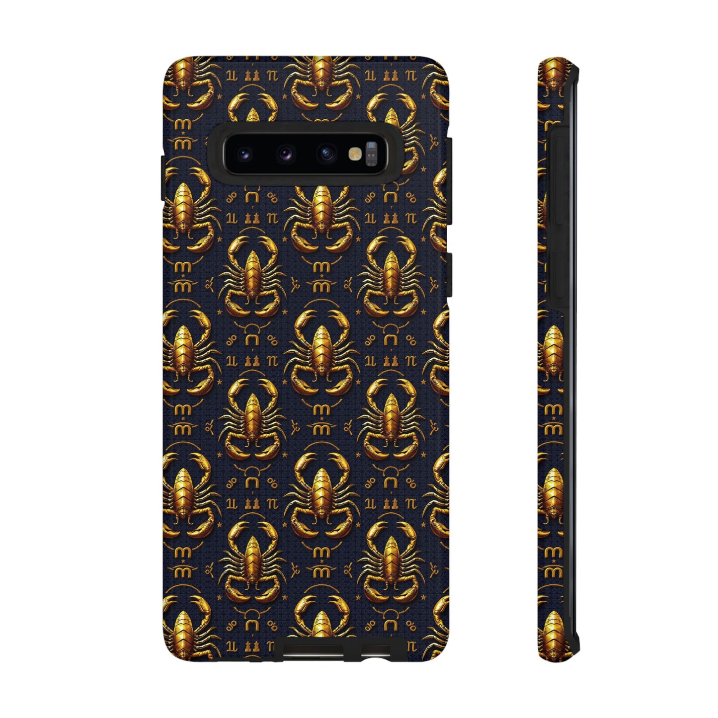 Tough Cases, Scorpio, Zodiac, Metal Pattern