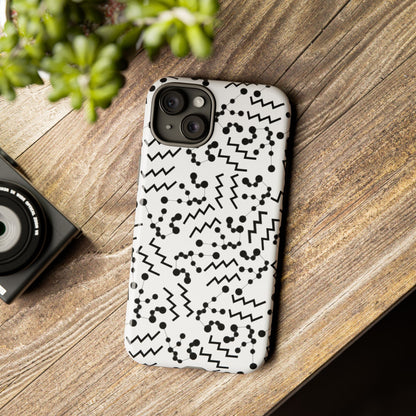 Tough Cases with the Aquarius Zodiac sign for iPhone, Samsung Galaxy, and Google Pixel devices
