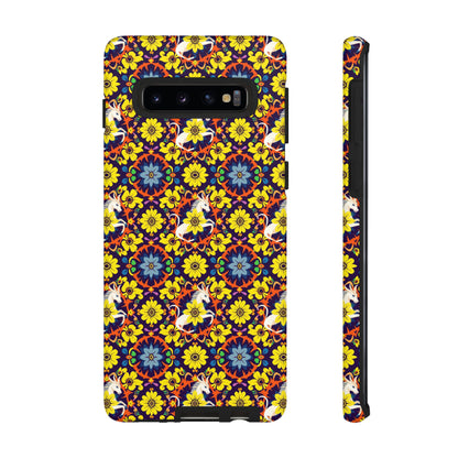 Tough Cases, Aquarius, Zodiac v3, Flower Pattern