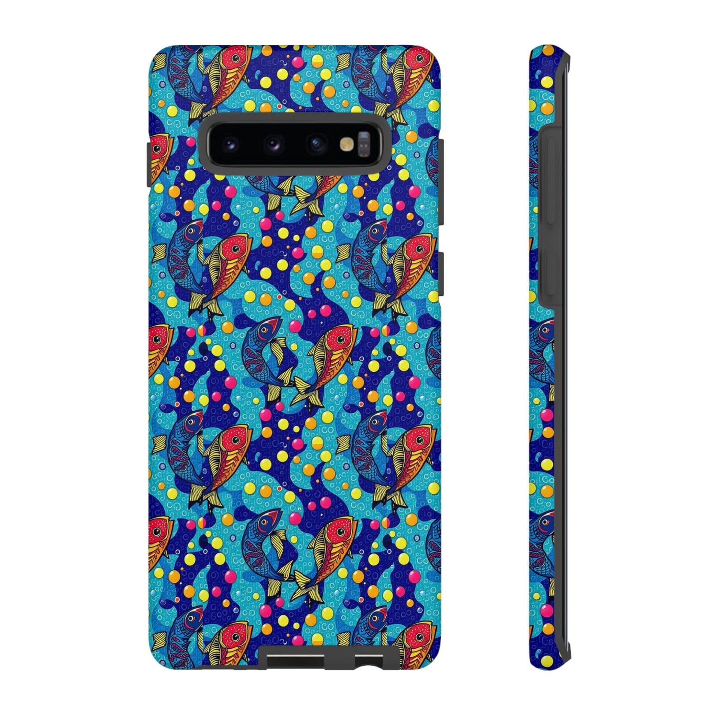 Tough Cases, Pisces, Zodiac v2, Bubble Pattern