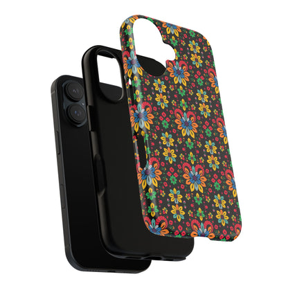 Tough Cases, Aries, Zodiac v2, Flower Pattern
