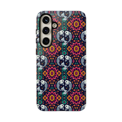 Tough Cases, Pisces, Zodiac v4, Flower Pattern