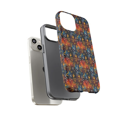 Tough Cases, Scorpio, Zodiac v2, Bubble Pattern