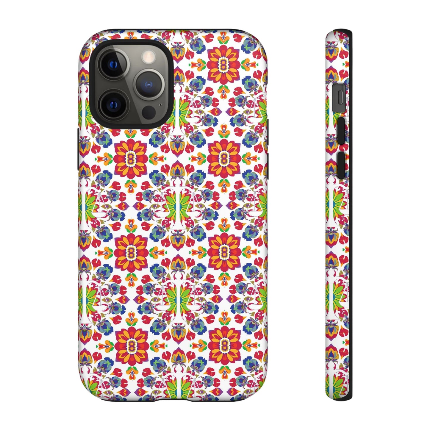 Tough Cases, Libra, Zodiac v1, Flower Pattern