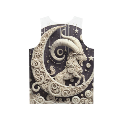Men's Tank (AOP), Regular fit, Capricorn Zodiac Sign