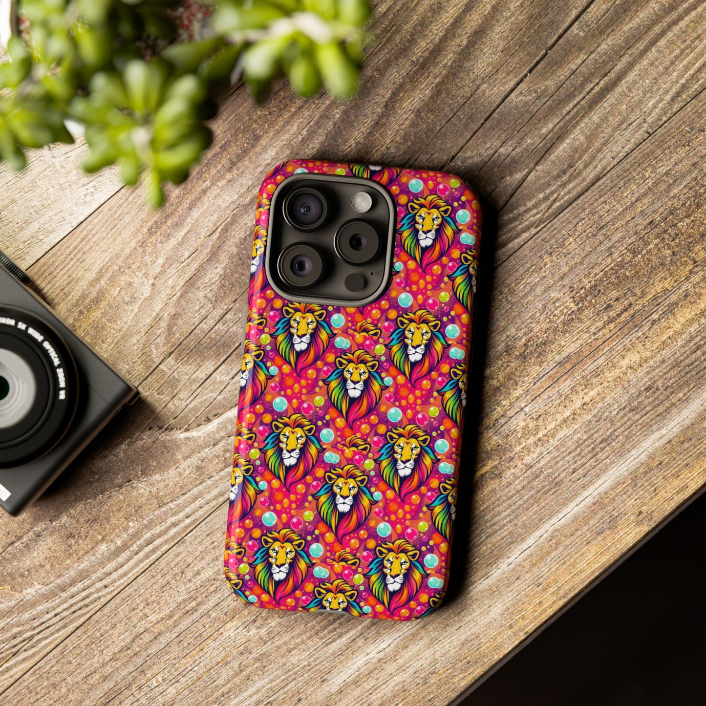 Tough Cases, Leo, Zodiac v2, Bubble Pattern