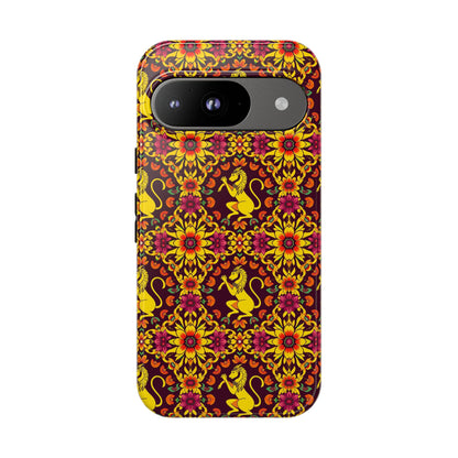 Tough Cases, Virgo, Zodiac v1, Flower Pattern