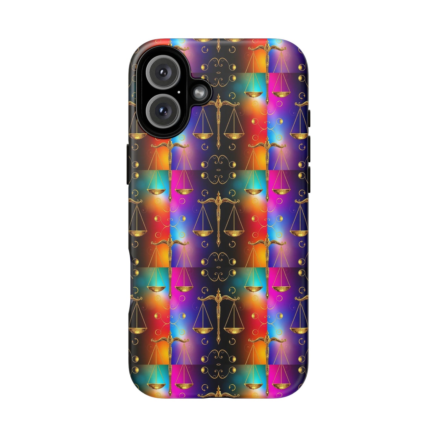 Tough Cases, Libra, Zodiac v1, Metal Pattern