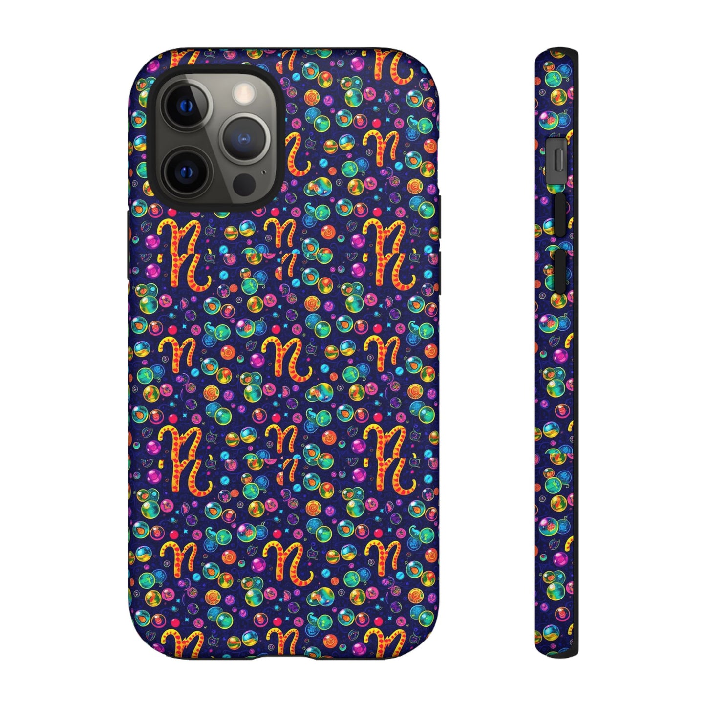 Tough Cases, Aquarius, Zodiac, Bubble Pattern
