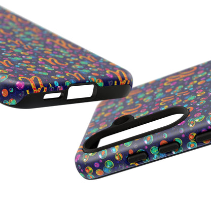 Tough Cases, Aquarius, Zodiac, Bubble Pattern