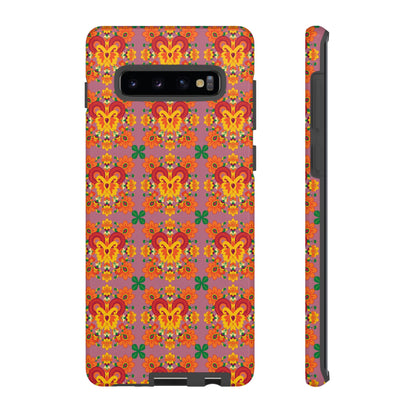 Tough Cases, Aries, Zodiac v1, Flower Pattern