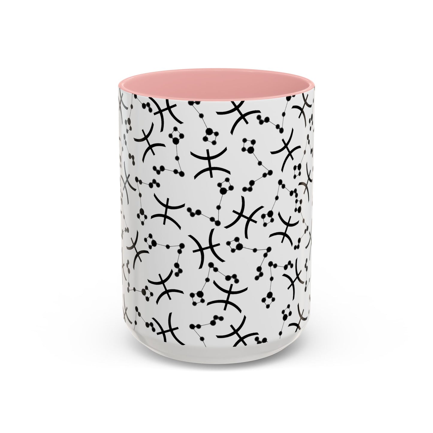 Accent Coffee Mug with the Pisces sign (11, 15oz)