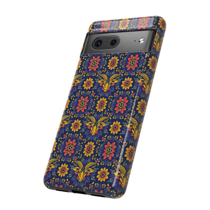Tough Cases, Taurus, Zodiac v3, Flower Pattern