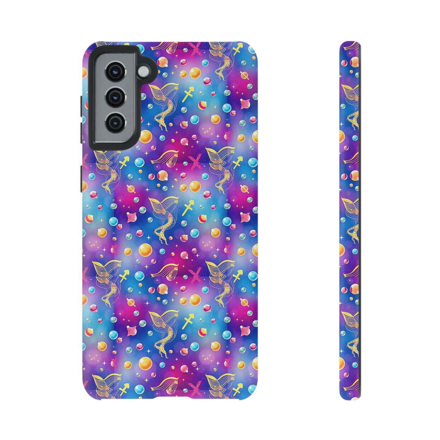 Tough Cases, Sagittarius, Zodiac v3, Bubble Pattern