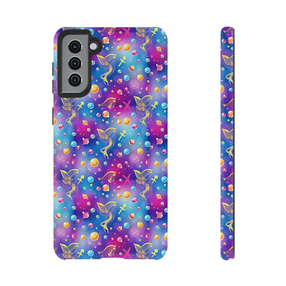 Tough Cases, Sagittarius, Zodiac v3, Bubble Pattern