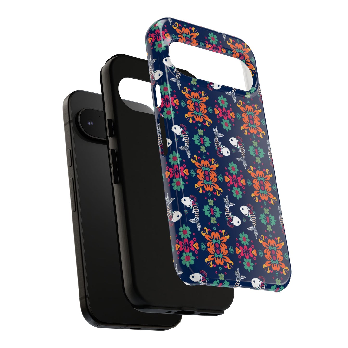 Tough Cases, Pisces, Zodiac, Flower Pattern
