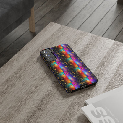 Tough Cases, Libra, Zodiac v1, Metal Pattern