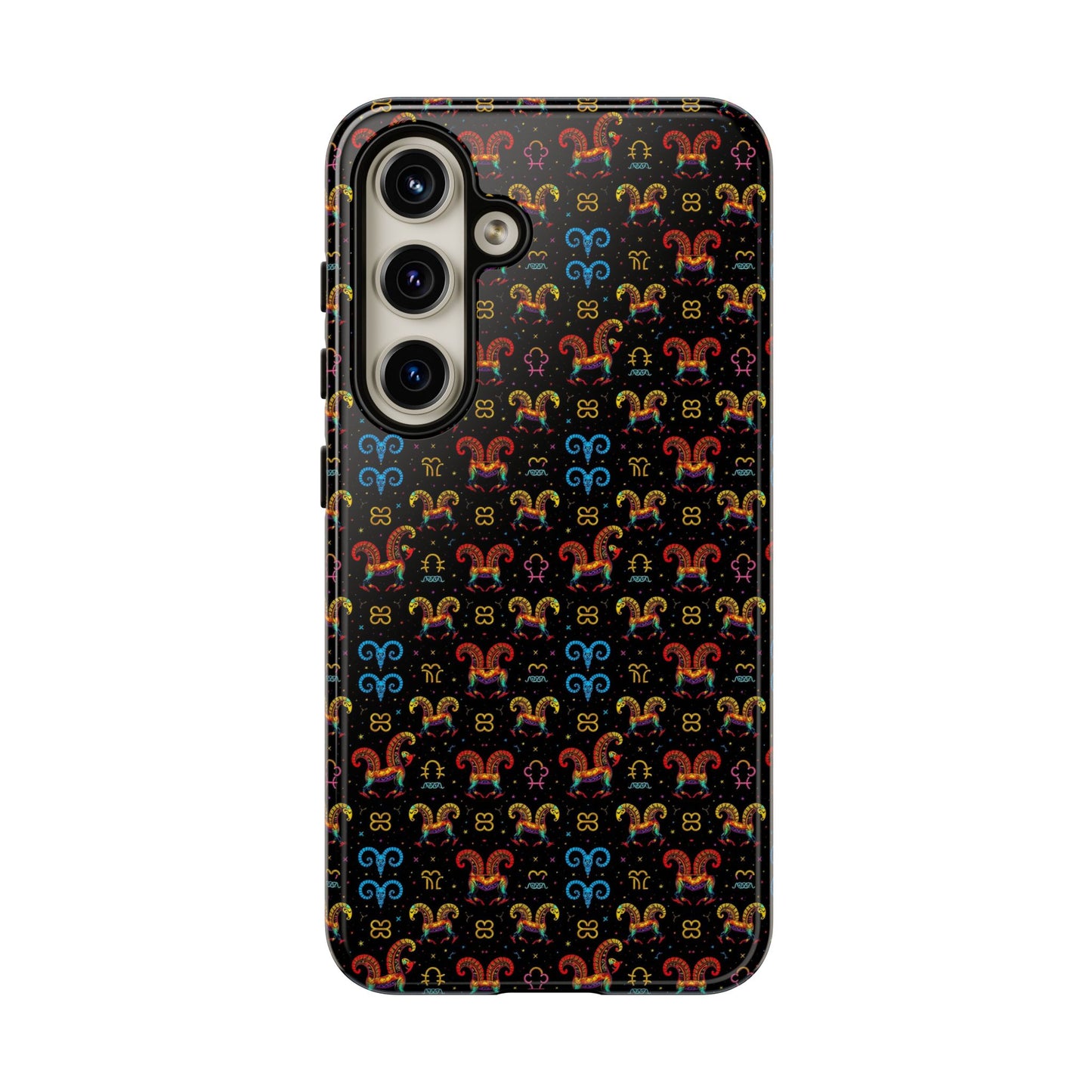 Tough Cases, Aries, Zodiac v1, Metal Pattern