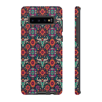 Tough Cases, Taurus, Zodiac v4, Flower Pattern