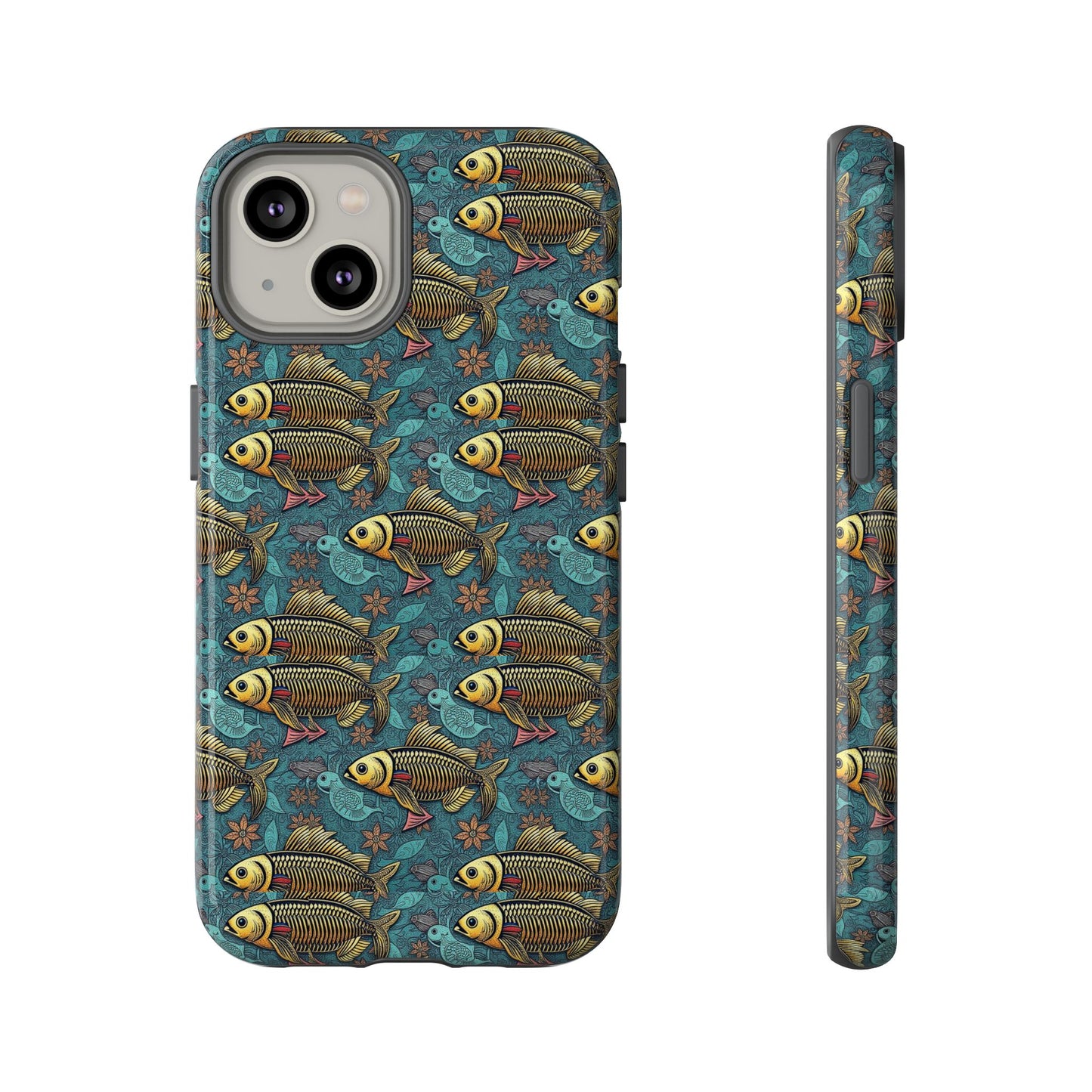 Tough Cases, Pisces, Zodiac v1, Metal Pattern