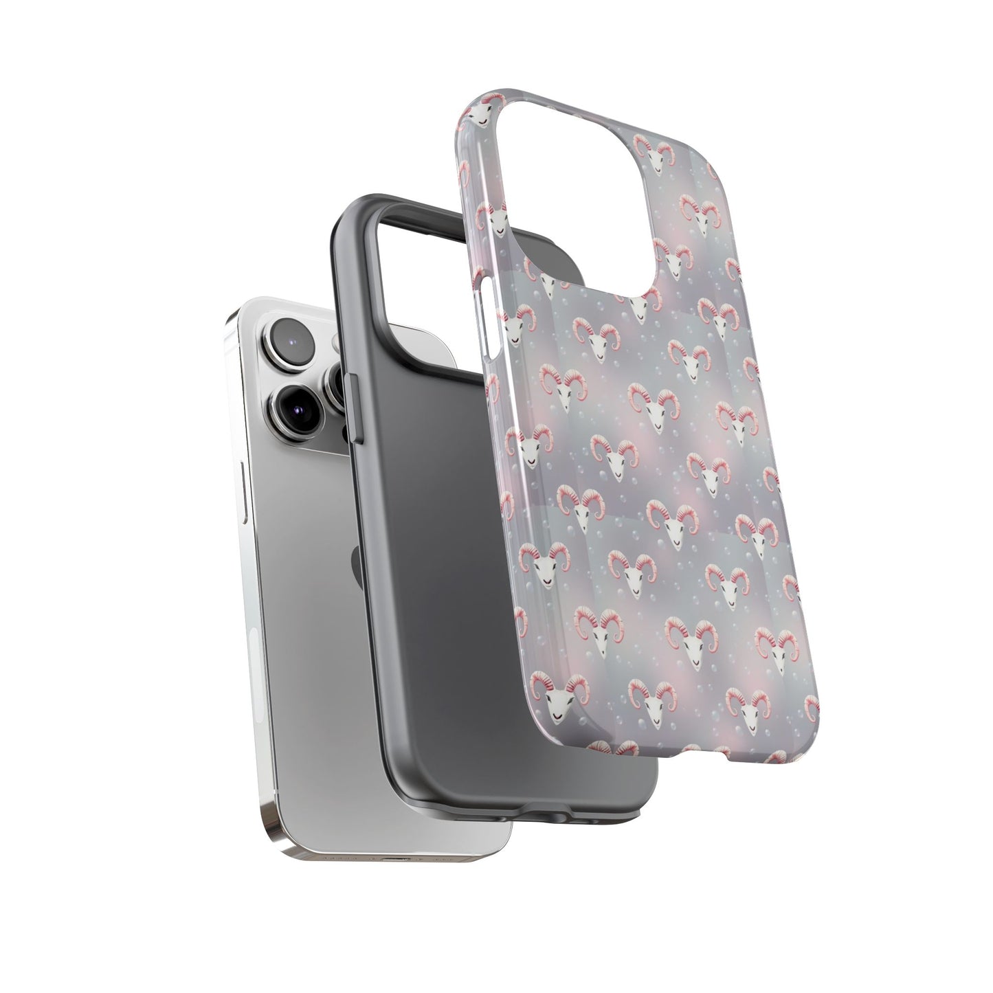 Tough Cases, Aries, Zodiac v2, Bubble Pattern