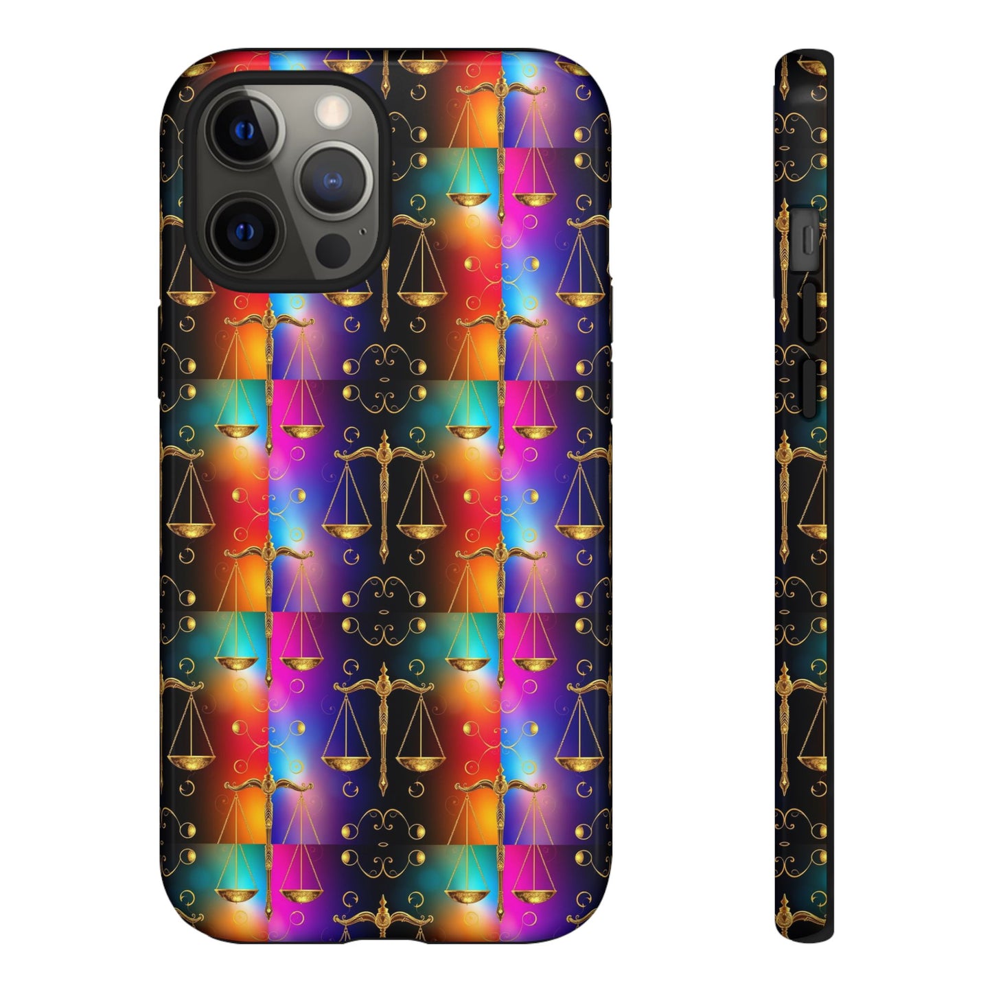 Tough Cases, Libra, Zodiac v1, Metal Pattern