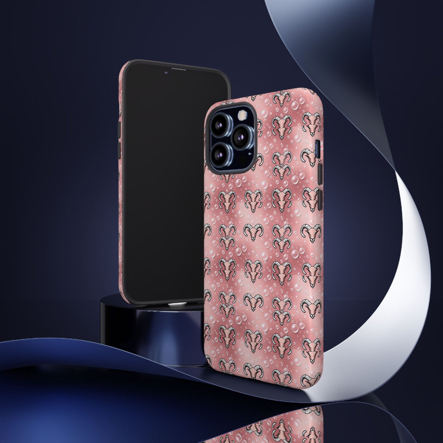 Tough Cases, Aries, Zodiac, Bubble Pattern