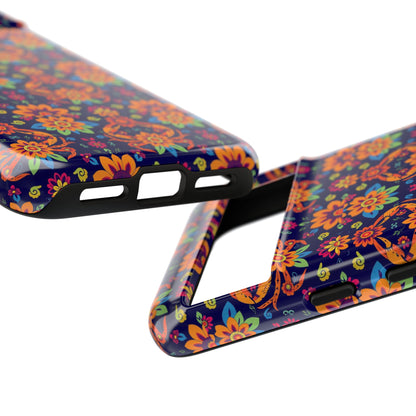 Tough Cases, Cancer, Zodiac, Flower Pattern
