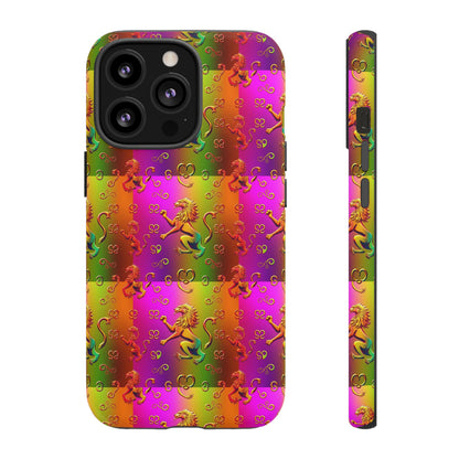 Tough Cases, Leo, Zodiac v1, Metal Pattern