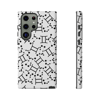 Tough Cases with the Gemini Zodiac sign for iPhone, Samsung Galaxy, and Google Pixel devices
