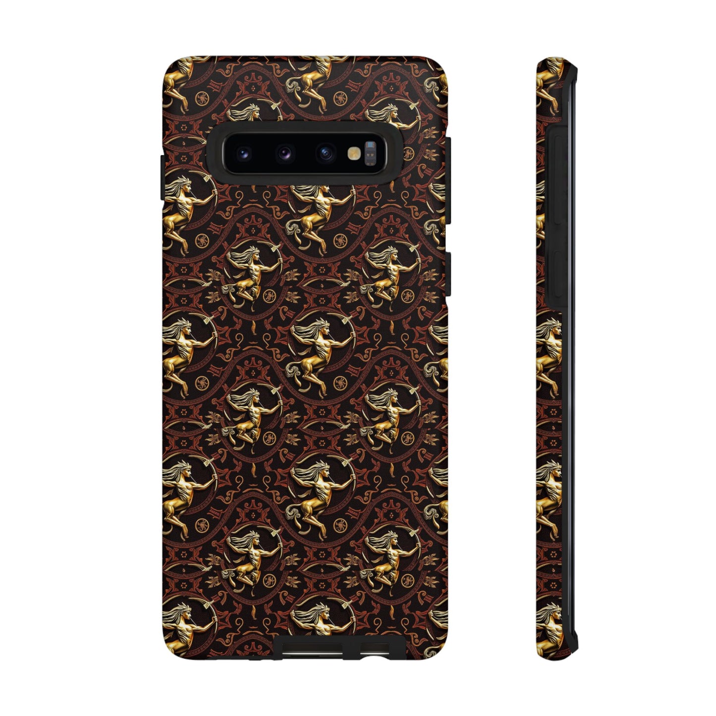 Tough Cases, Sagittarius, Zodiac, Metal Pattern
