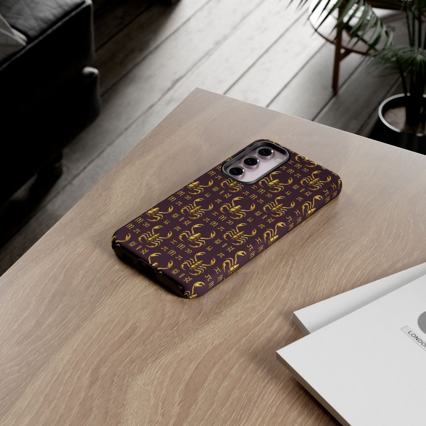 Tough Cases, Scorpio, Zodiac v2, Metal Pattern