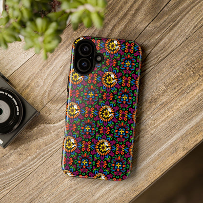Tough Cases, Capricorn, Zodiac v2, Flower Pattern
