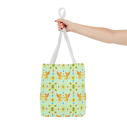 Tote Bag (AOP), Gemini, Zodiac v1, Jewel Pattern