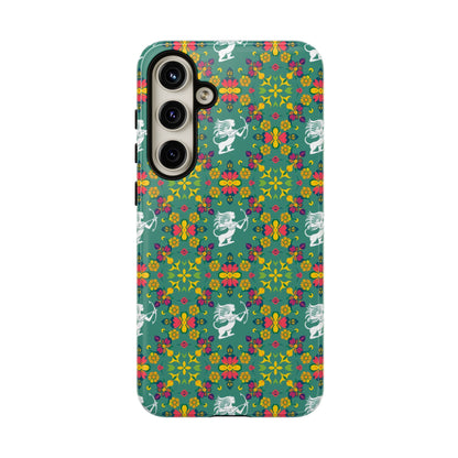 Tough Cases, Sagittarius, Zodiac, Flower Pattern