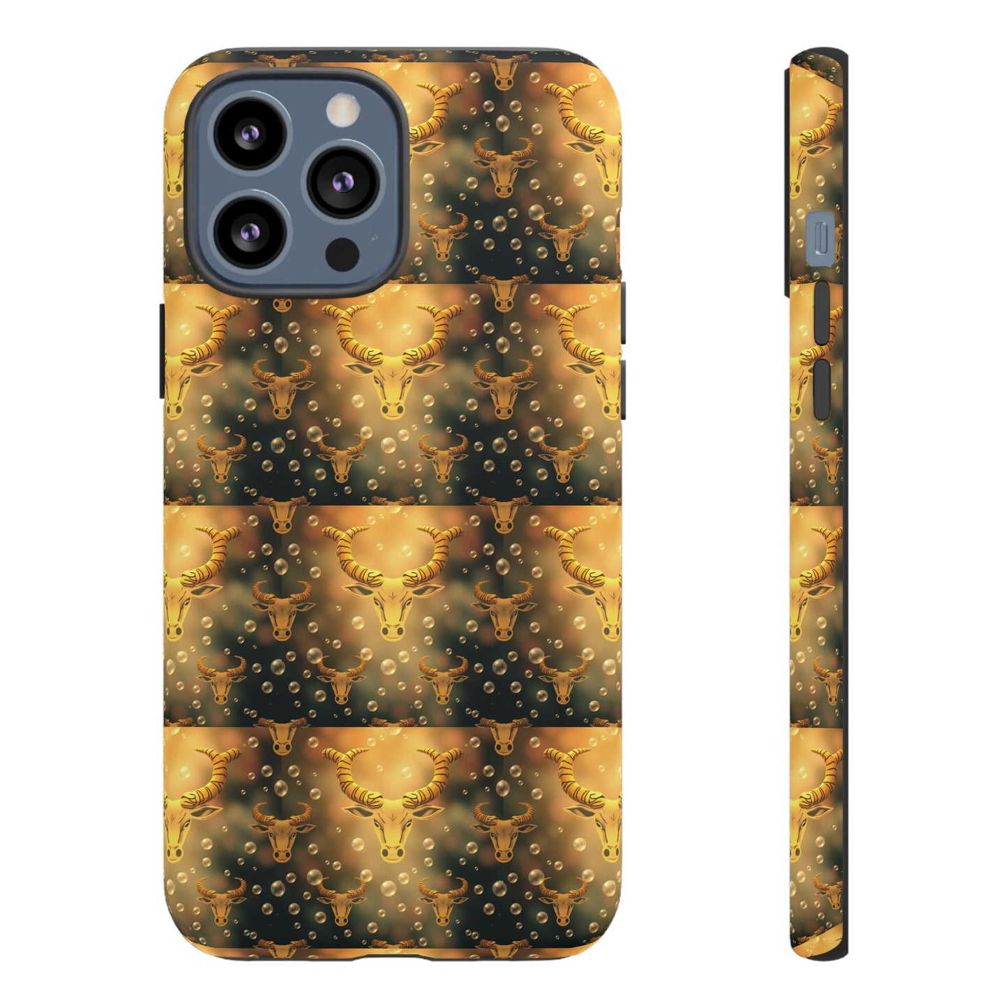 Tough Cases, Taurus, Zodiac v1, Bubble Pattern