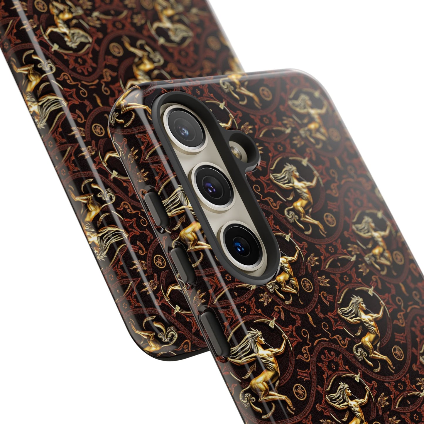 Tough Cases, Sagittarius, Zodiac, Metal Pattern