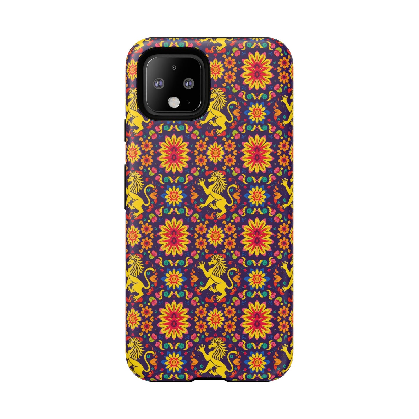 Tough Cases, Leo, Zodiac, Flower Pattern