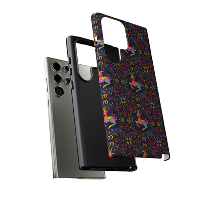 Tough Cases, Capricorn, Zodiac v2, Metal Pattern