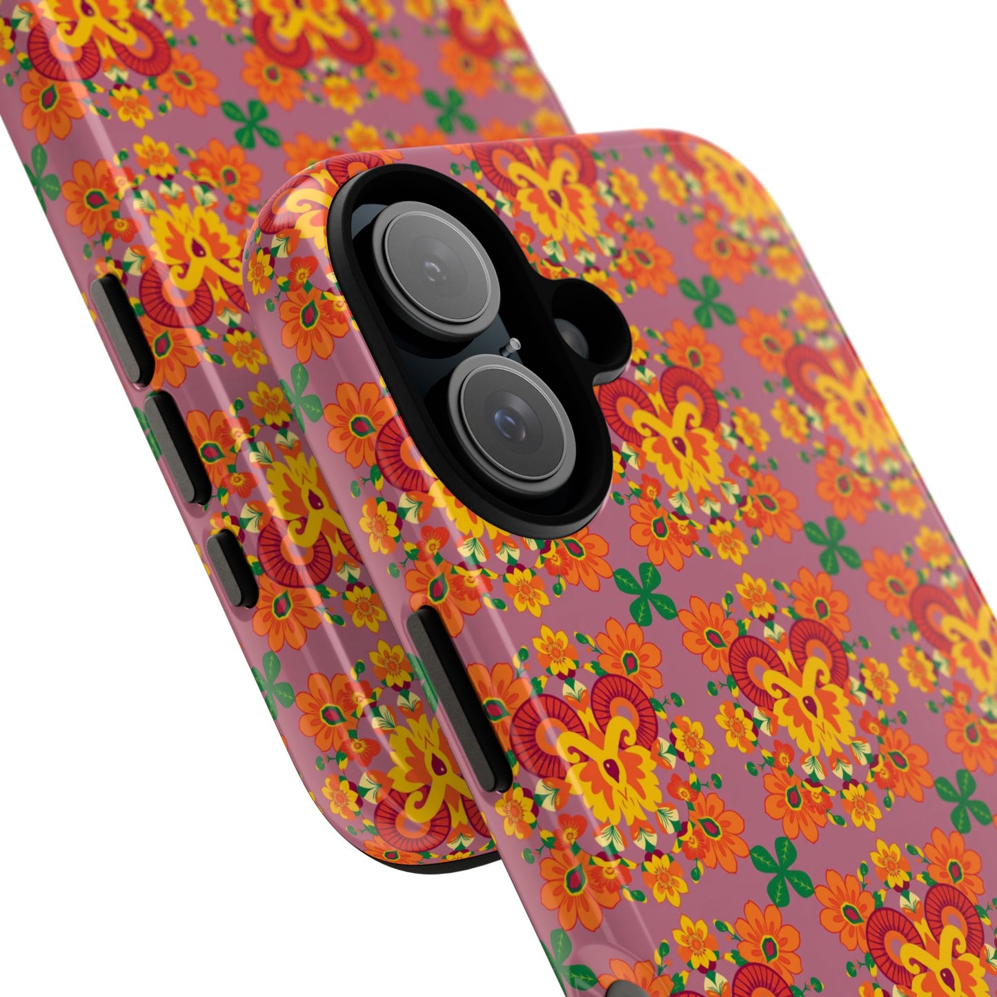 Tough Cases, Aries, Zodiac v1, Flower Pattern