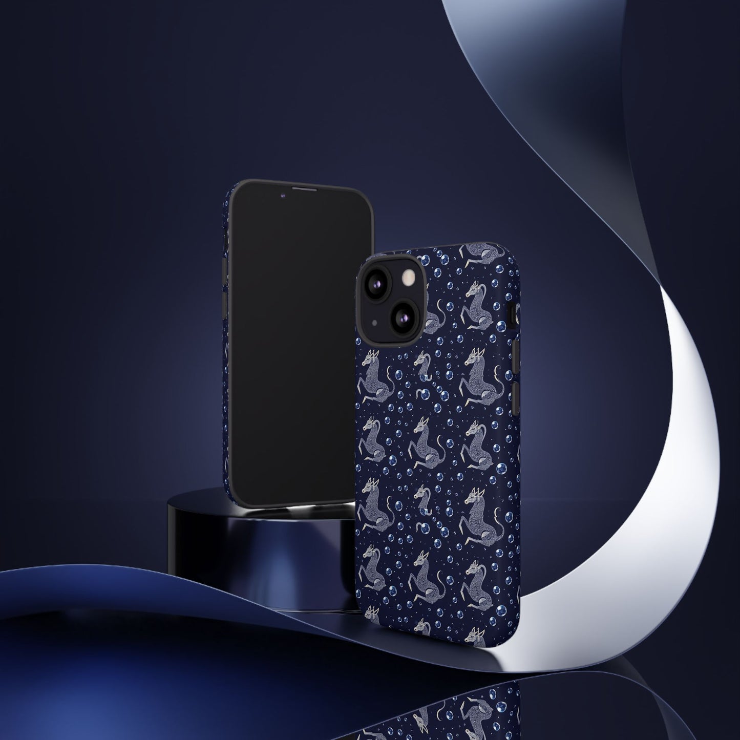 Tough Cases, Capricorn, Zodiac v2, Bubble Pattern