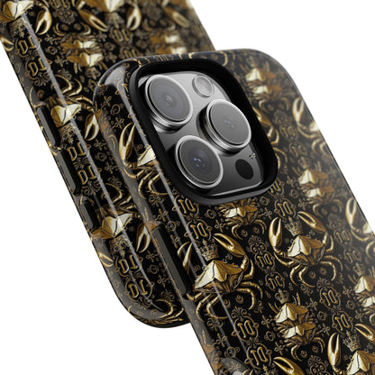 Tough Cases, Cancer, Zodiac, Metal Pattern
