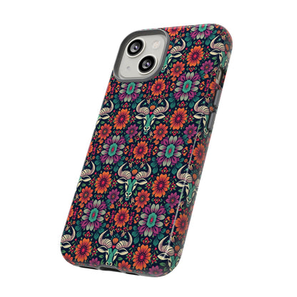 Tough Cases, Taurus, Zodiac v4, Flower Pattern