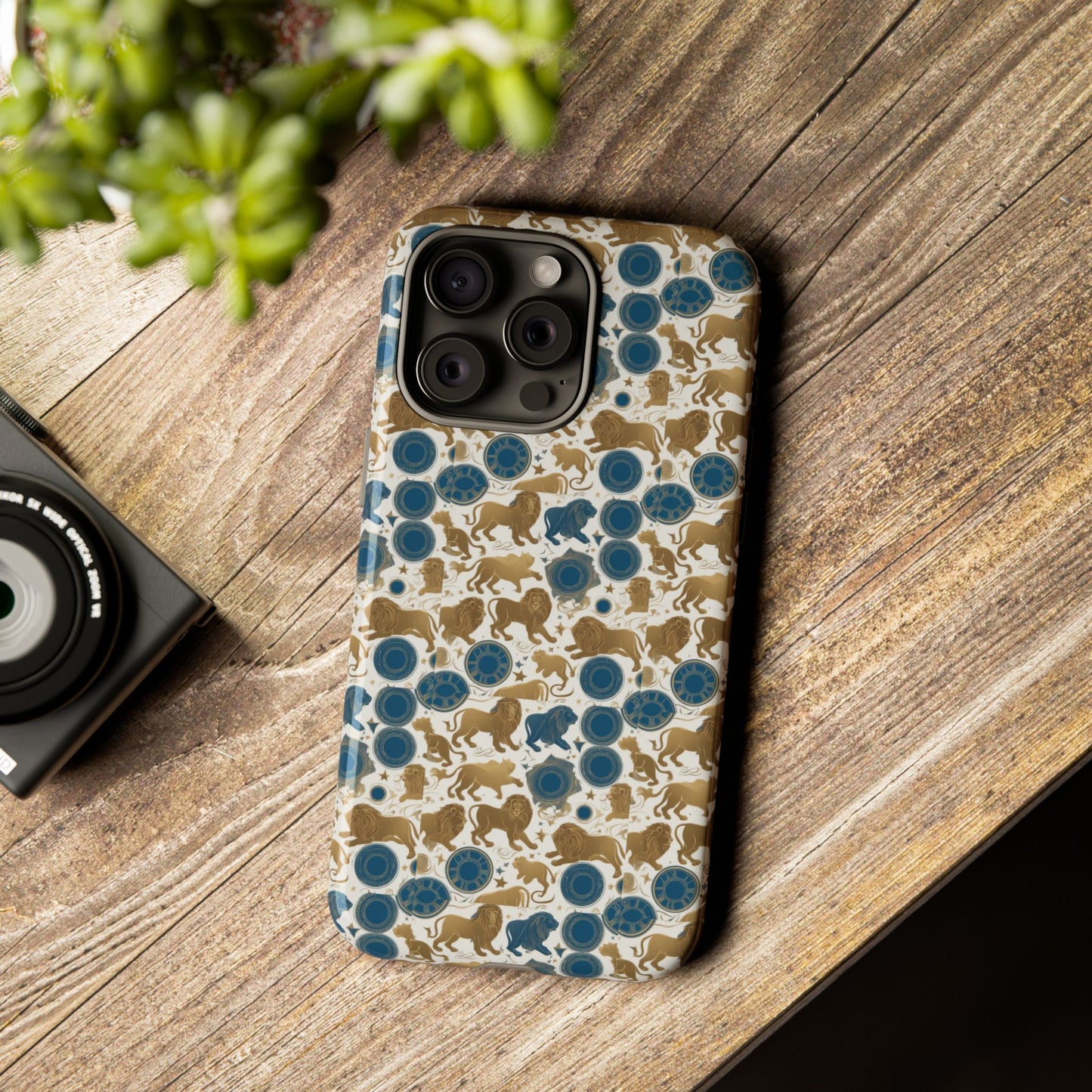 Tough Cases, Leo, Zodiac v2, Metal Pattern
